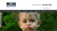 Desktop Screenshot of lakesidedentists.com